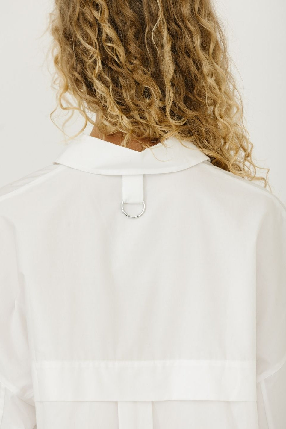 Tibi Gabe Shirt in White | Shop Tula