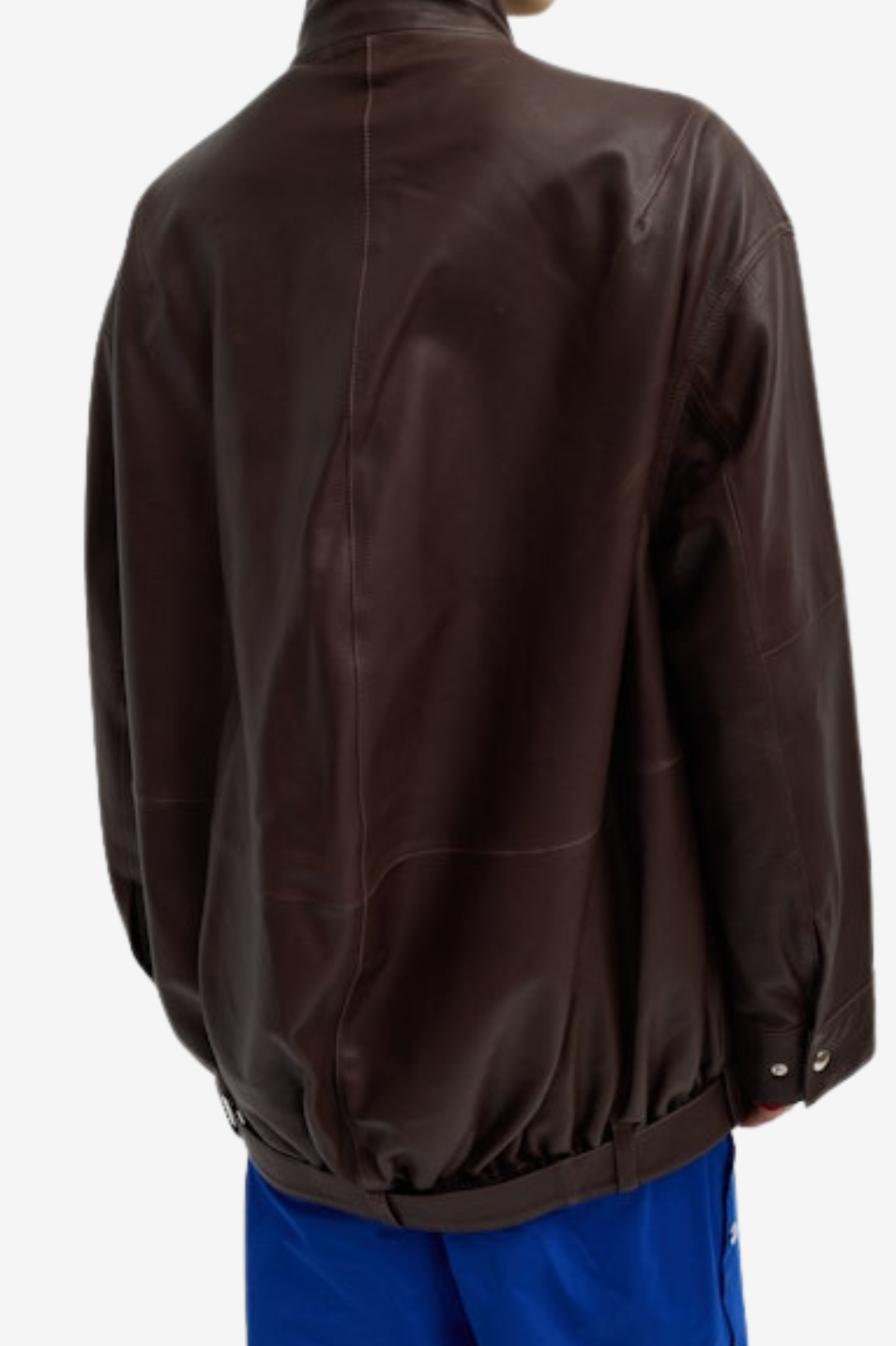 Tibi Leather Moto Bomber | Shop Tula