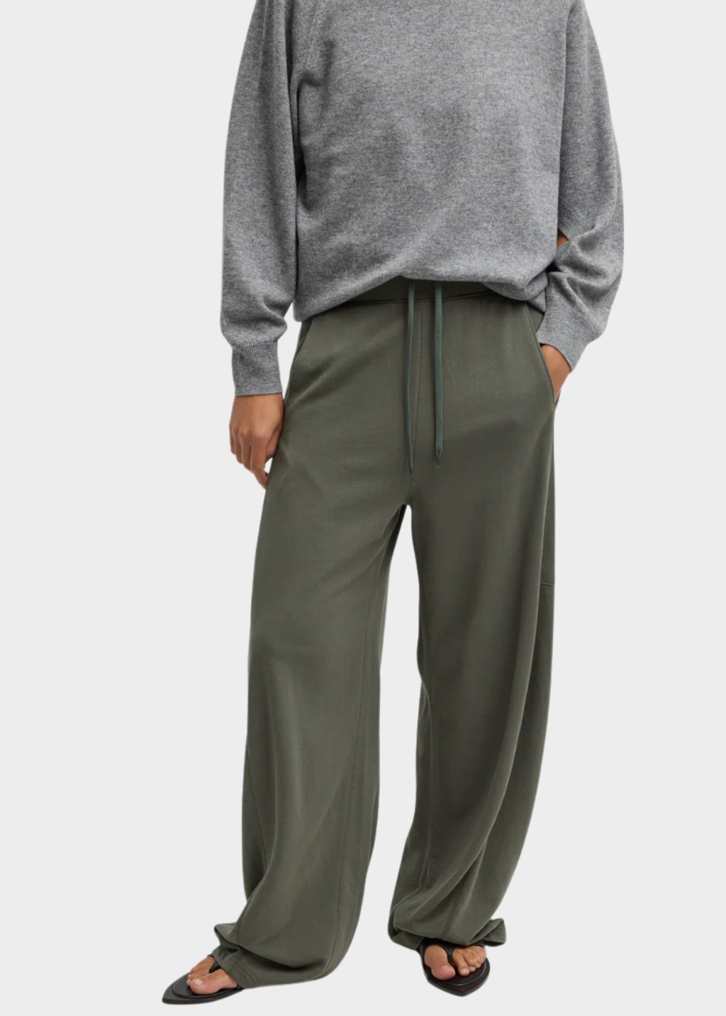Tibi Lightweight Sweatshirting Winslow Pant| Shop Tula