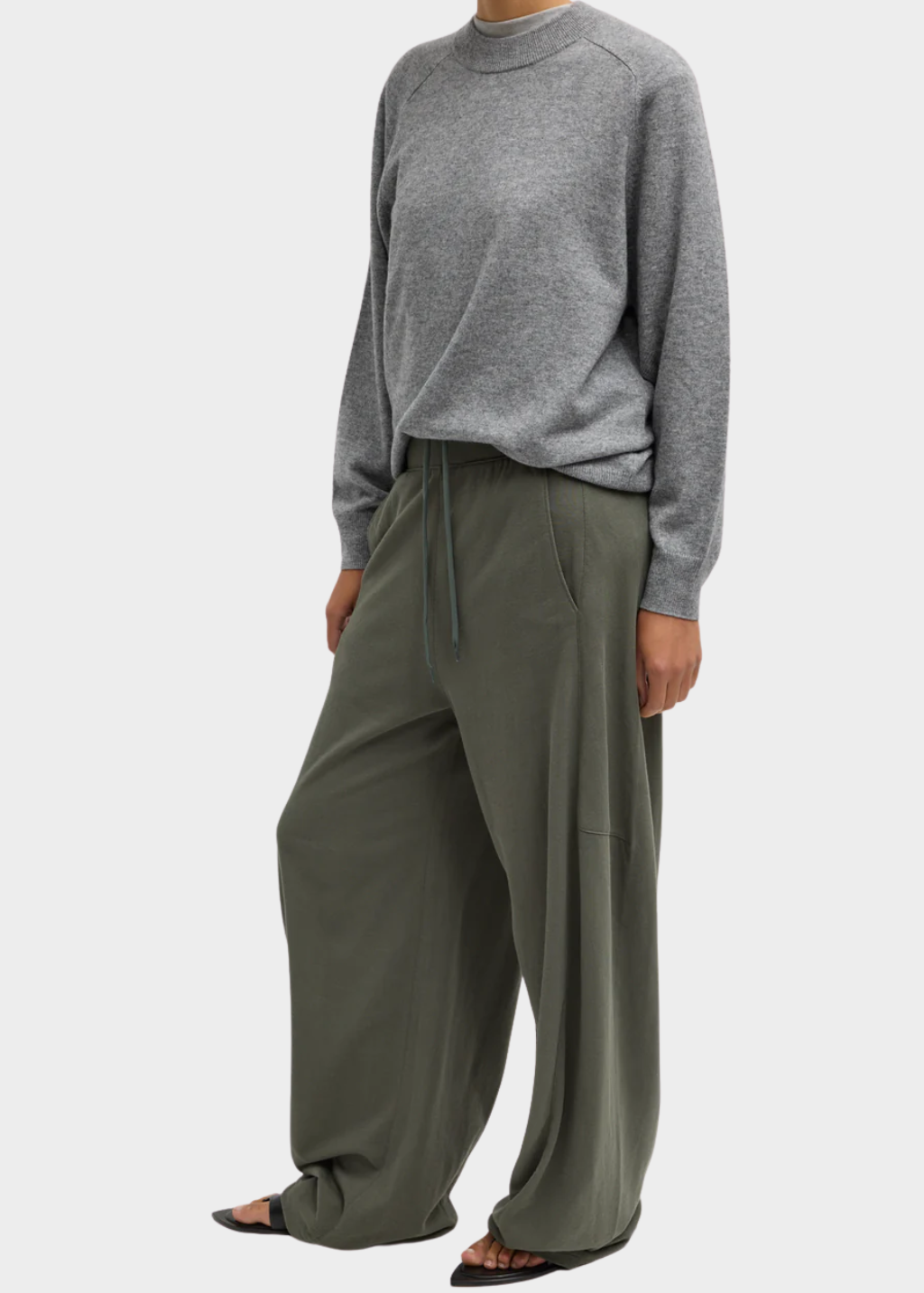 Tibi Lightweight Sweatshirting Winslow Pant| Shop Tula