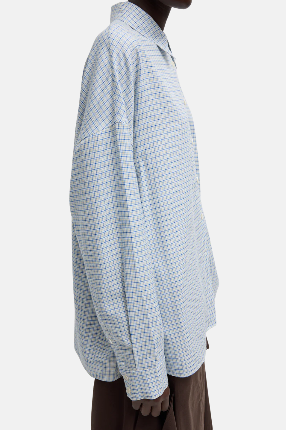 Tibi Linus Check Oversized Shirt | Shop Tula
