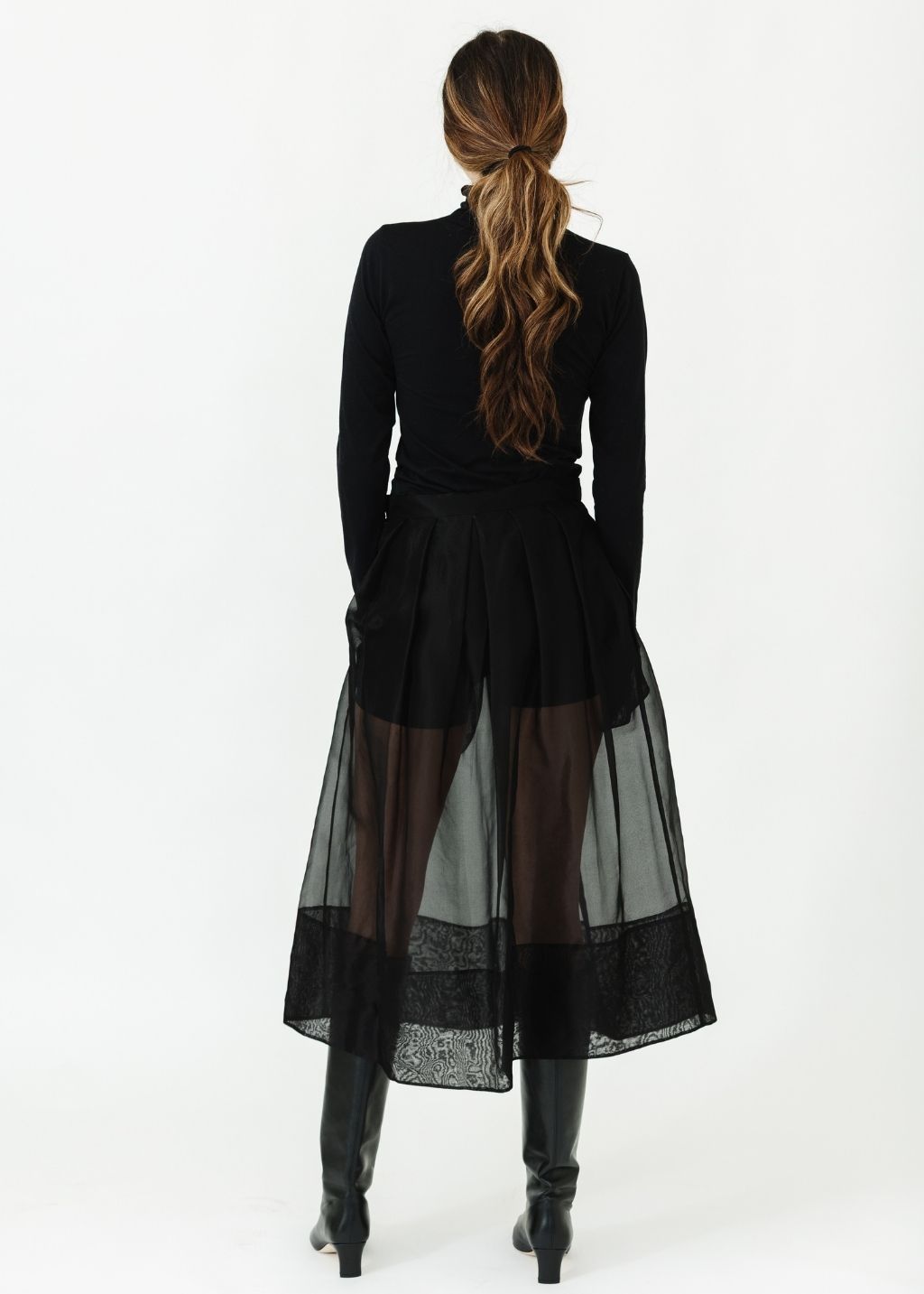Tibi Organza Full Skirt Back | Shop Tula