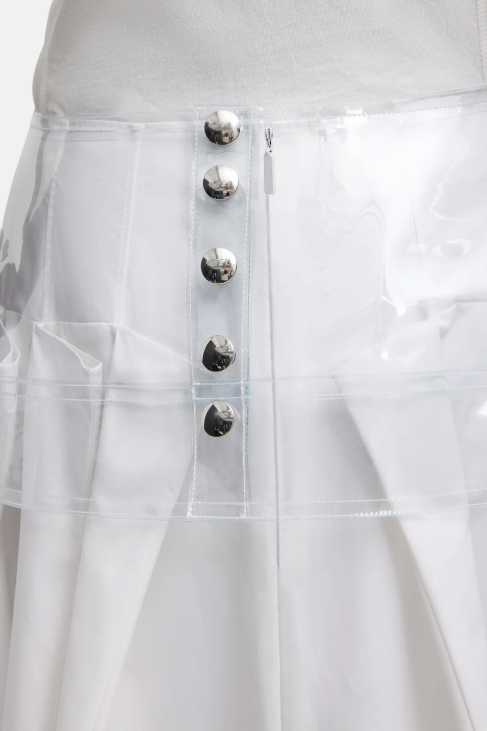 Tibi PVC Peplum Belt | Shop Tula