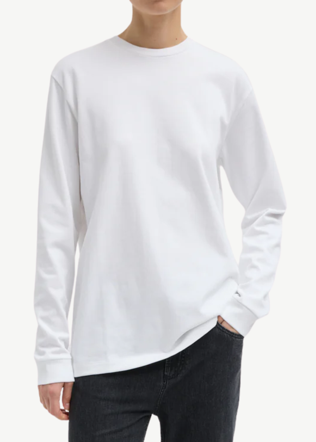 Tibi Perfect Unisex Long Sleeve T | Shop Tula