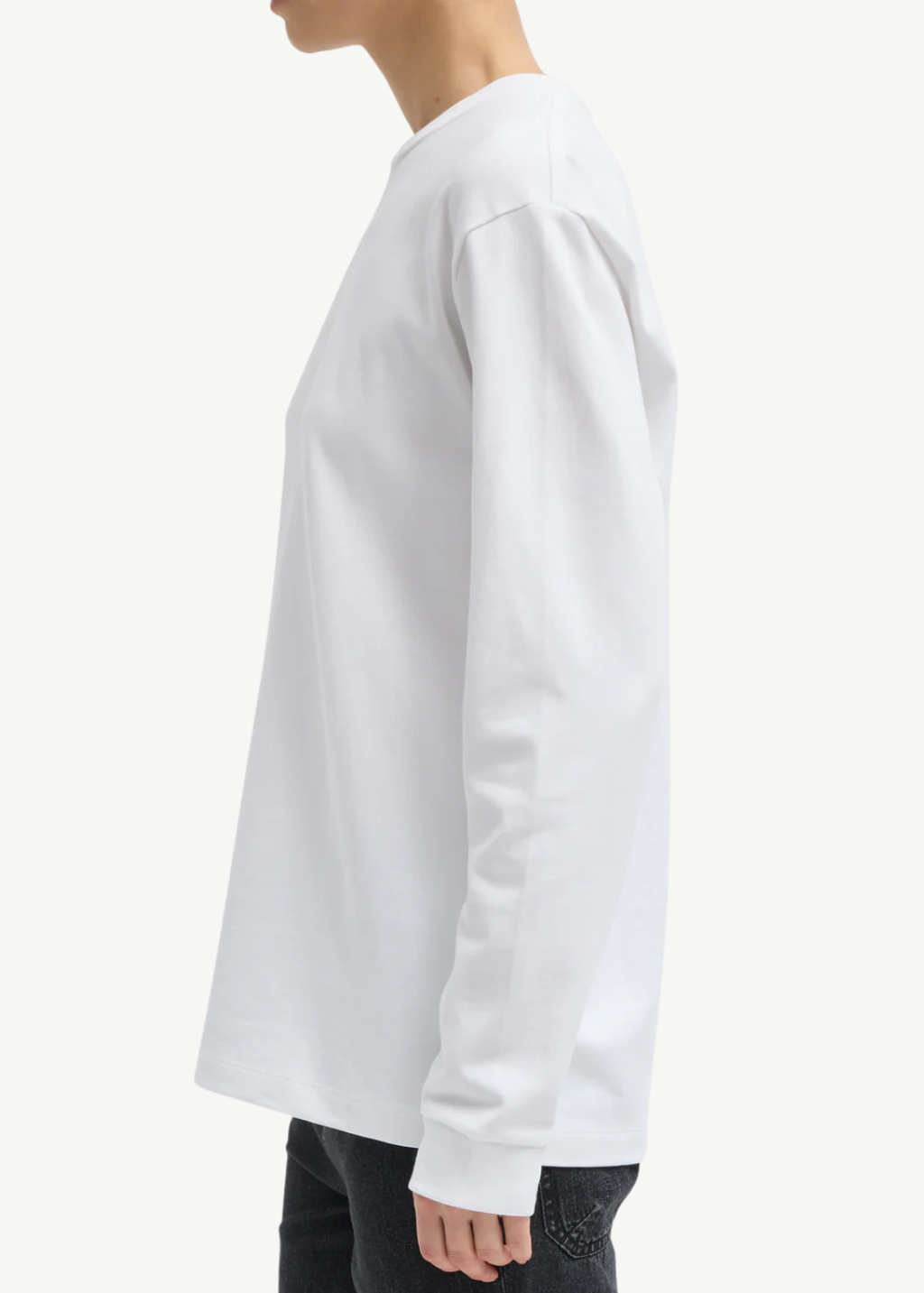 Tibi Perfect Unisex Long Sleeve T | Shop Tula