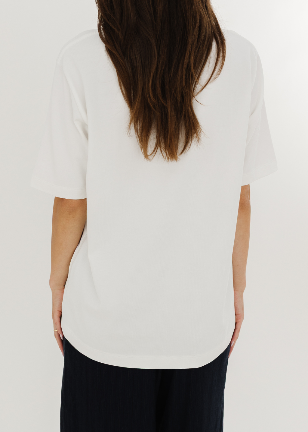 Tibi Perfect Unisex T in White | Shop Tula
