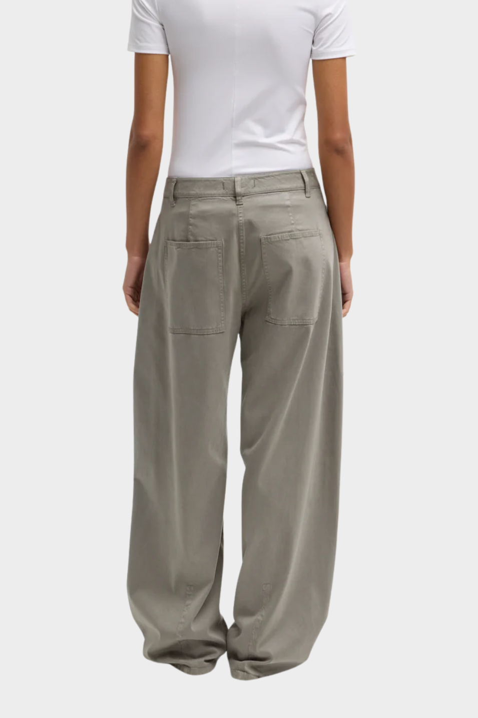 Tibi Reactive Stretch Twill Sid Pant | Shop Tula