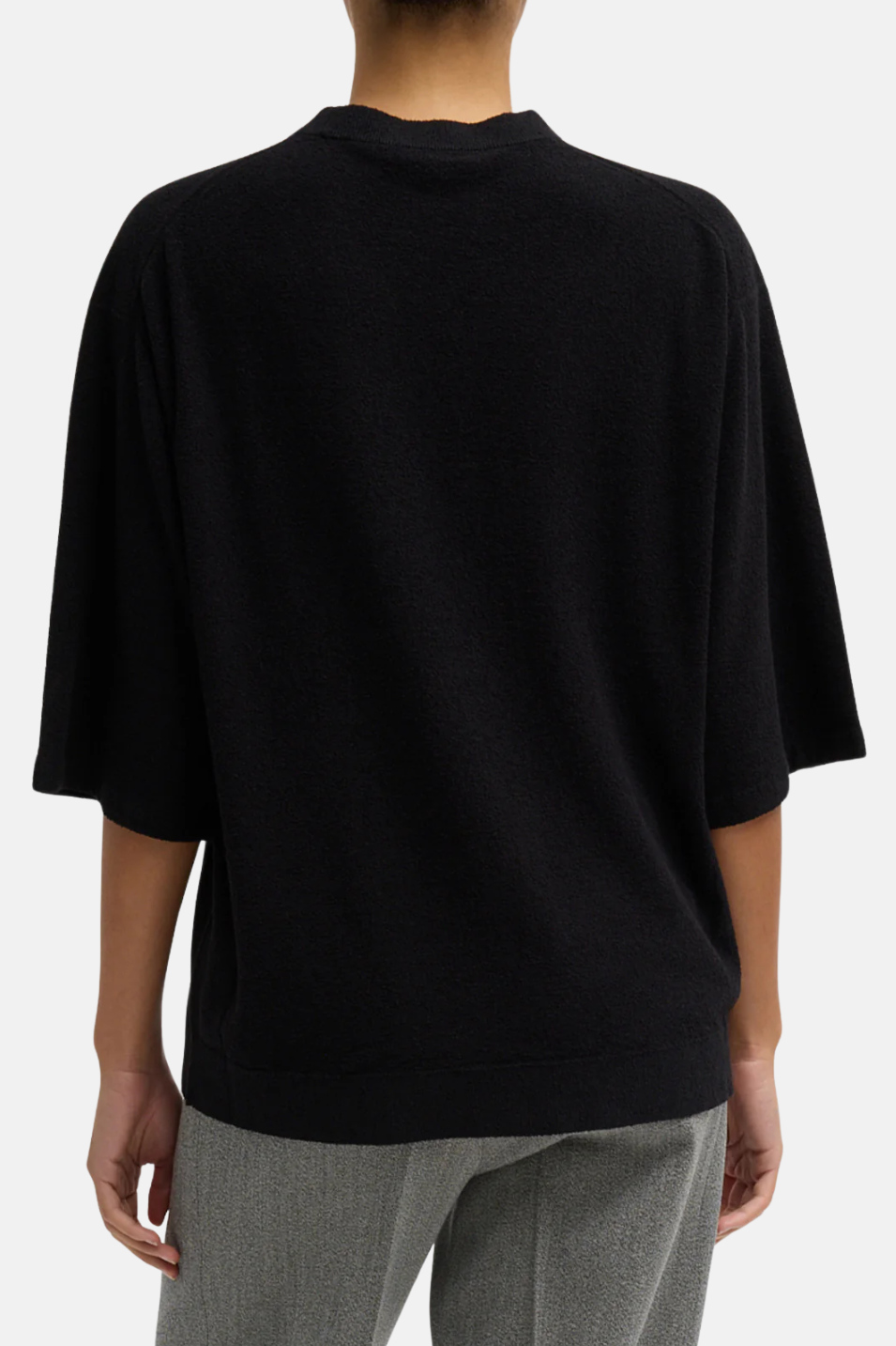 Tibi Sable Easy T in Black | Shop Tula