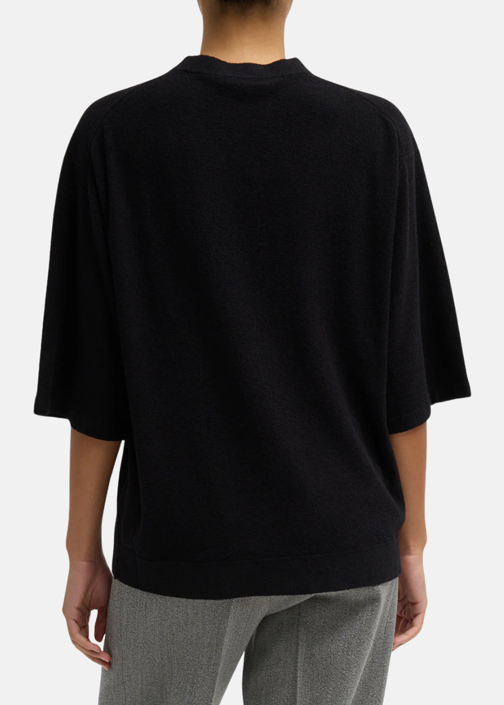 Tibi Sable Easy T in Black | Shop Tula