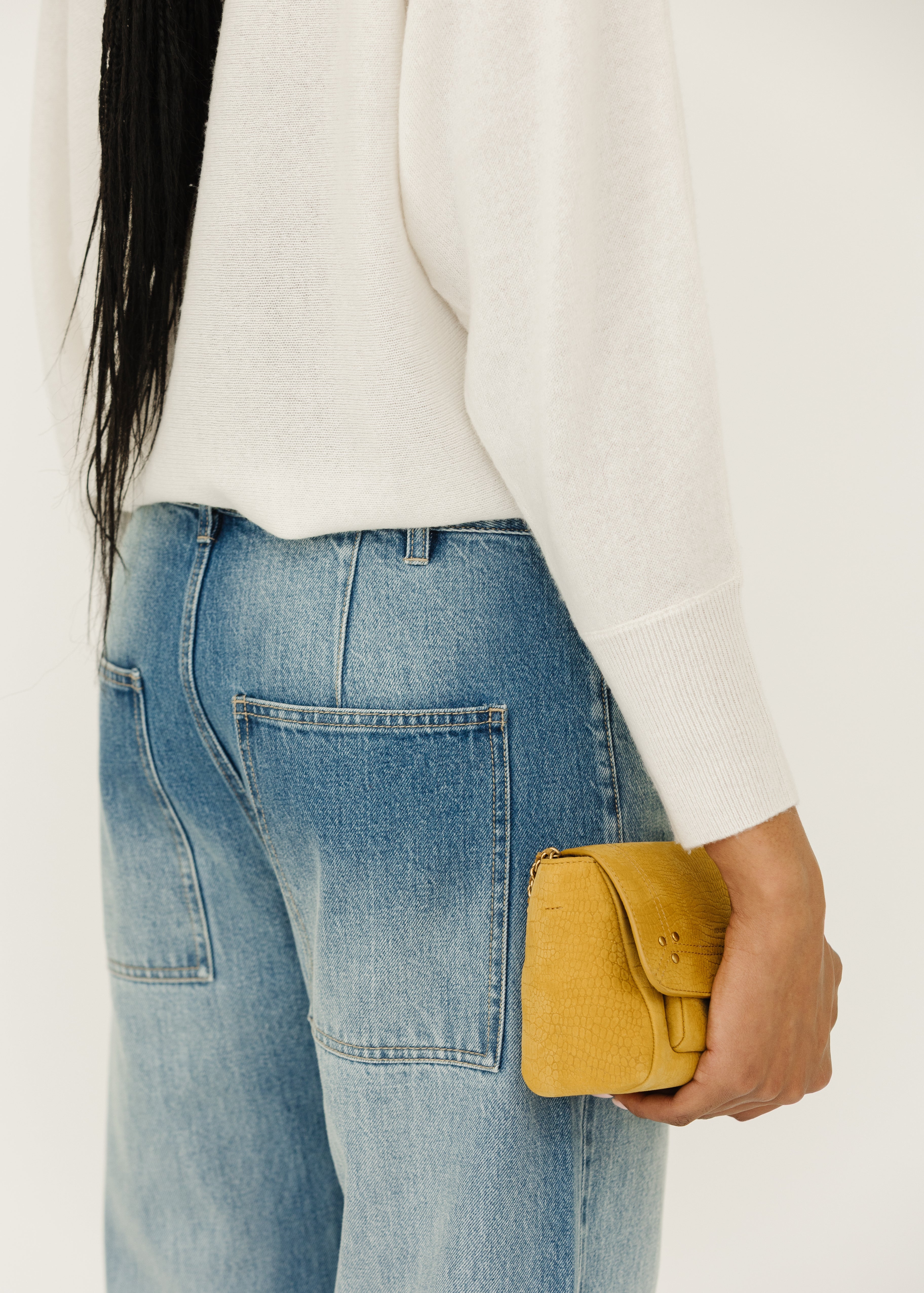 Tibi Selvedge Denim Alec Jean | Shop Tula