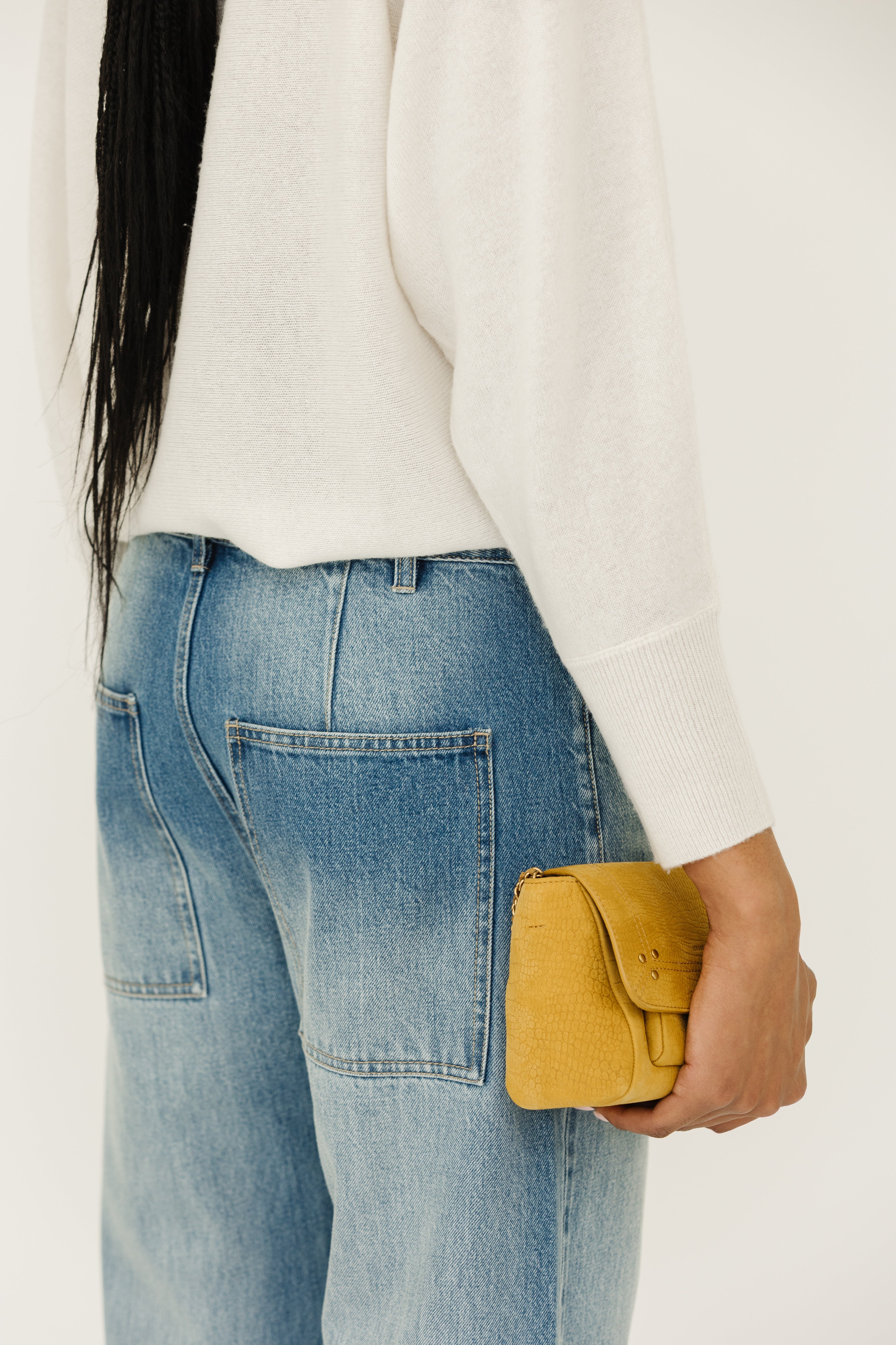 Tibi Selvedge Denim Alec Jean | Shop Tulavv