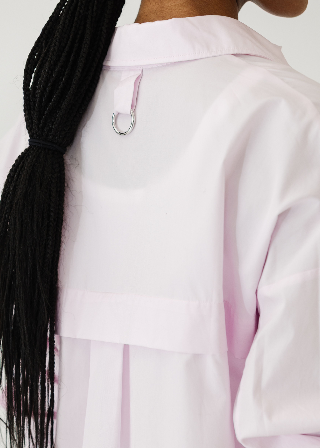 Tibi Shirting Gabe Oversized Shirt in Pink | Shop Tula