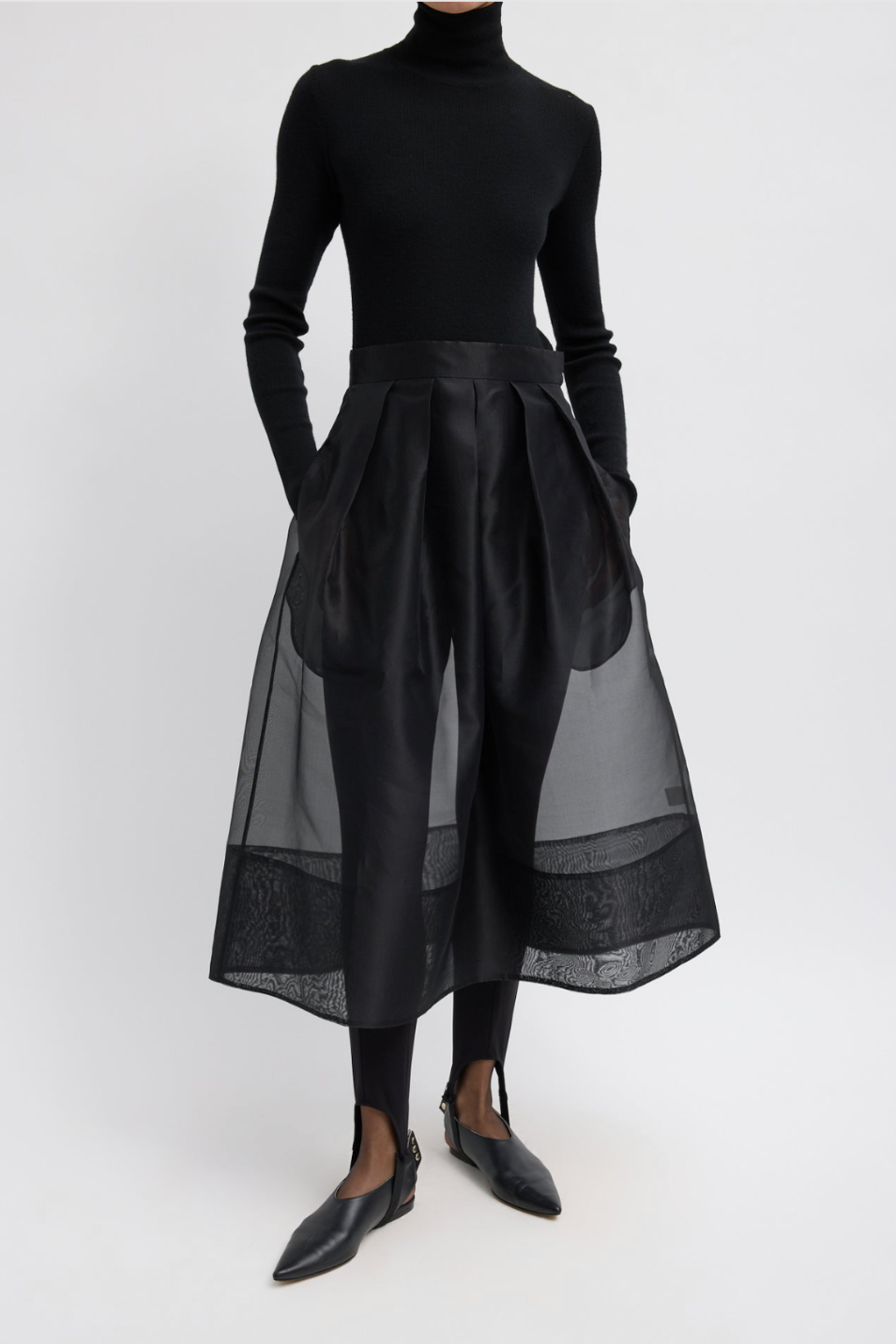 Tibi Silk Organza Full Skirt | Shop Tula
