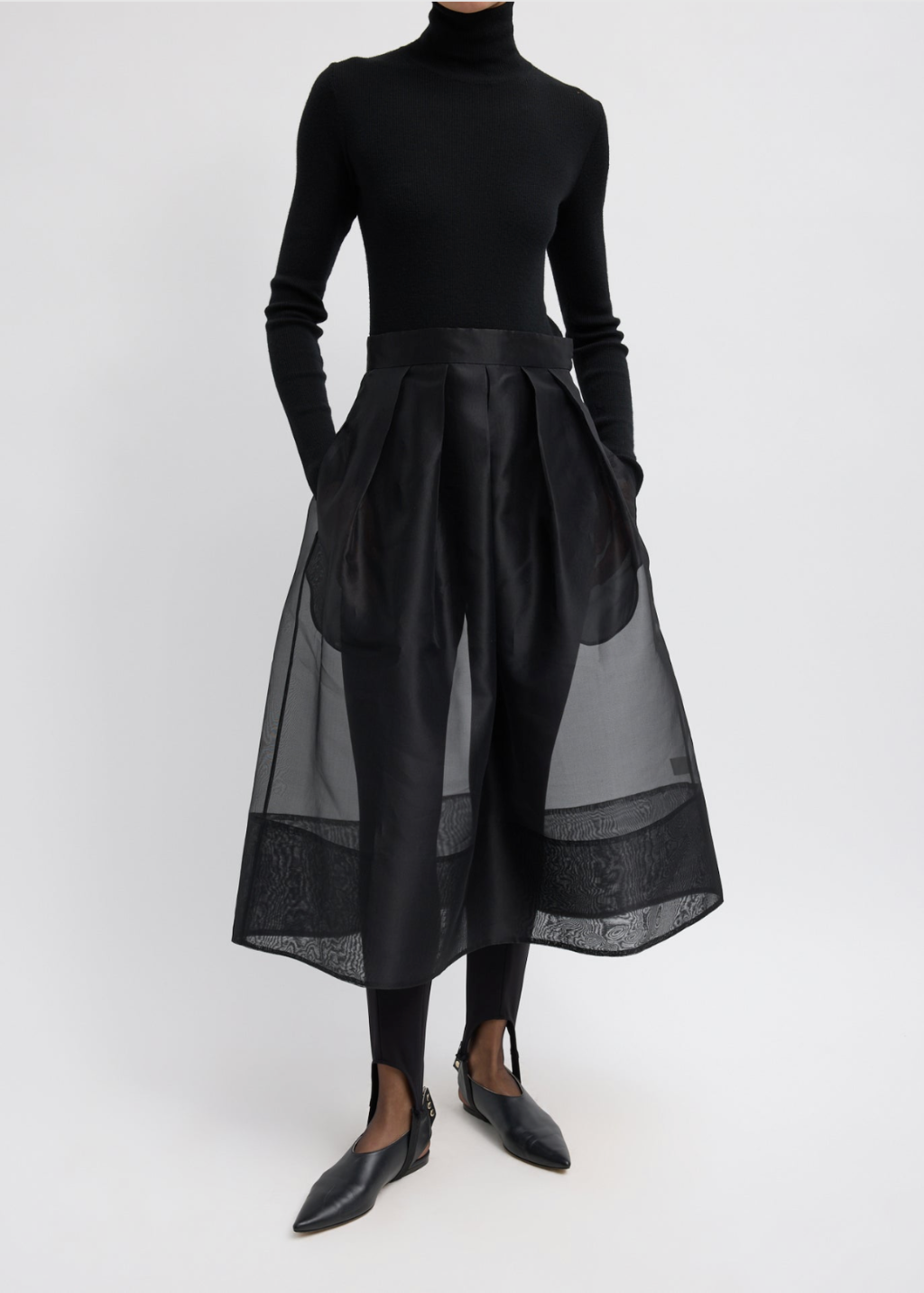 Tibi Silk Organza Full Skirt | Shop Tula