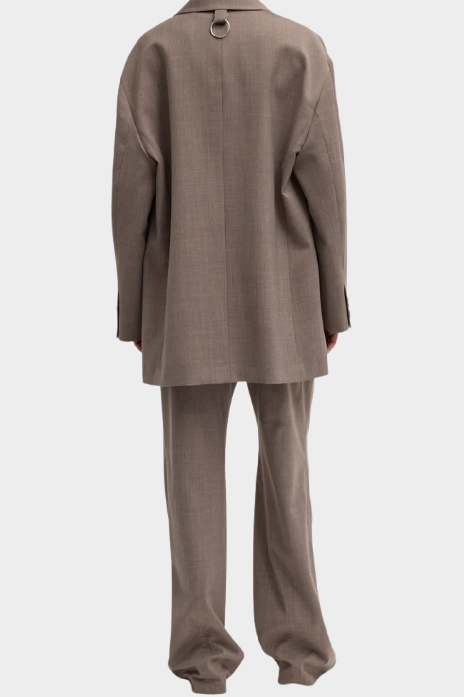 Tibi Tropical Wool Liam Blazer in Cedar | Shop Tula