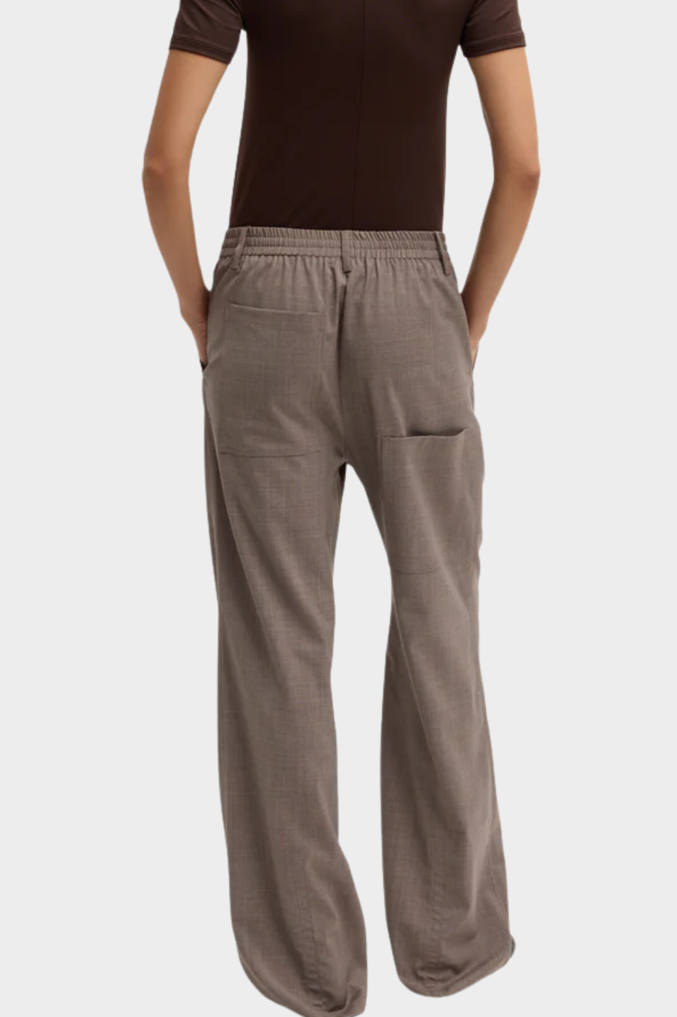 Tibi Tropical Wool Scottie Jogger | Shop Tula