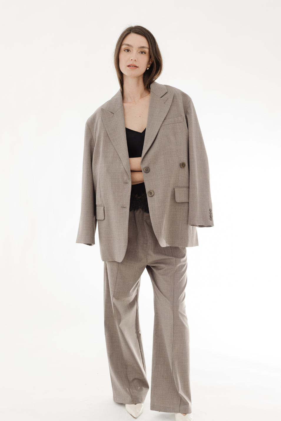 Tibi Tropical Wool Scottie Jogger | Shop Tula