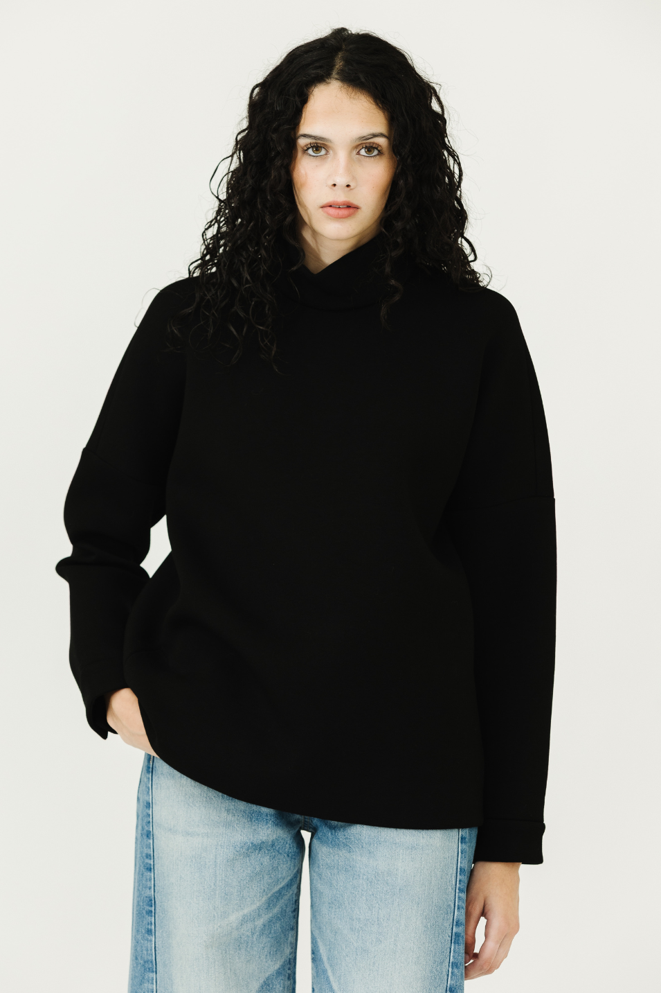 Tibi Viscose Dolman Sleeve Top | Shop Tula