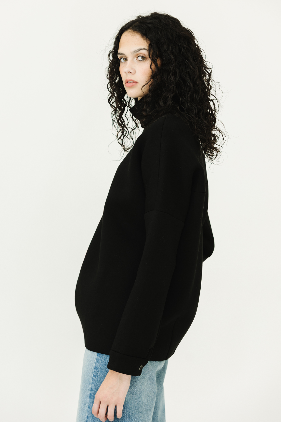 Tibi Viscose Dolman Sleeve Top | Shop Tula