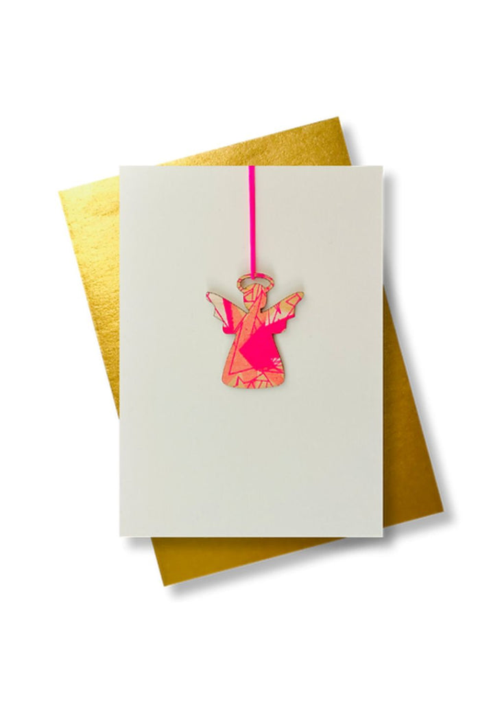 Pink Stories Angel Greeting Card | Tula's Online Boutique
