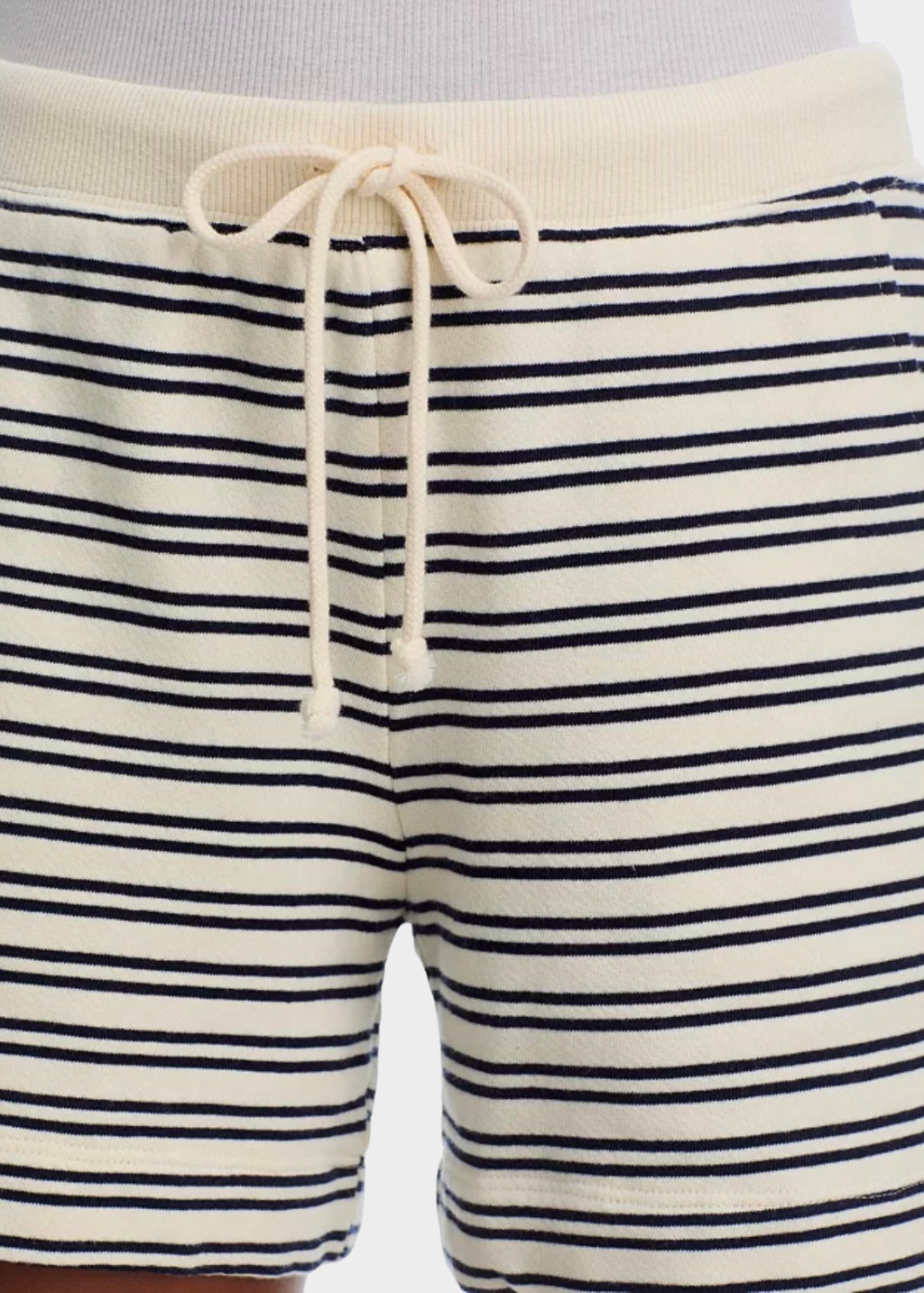Velvet Amy Lounge Shorts Navy Stripe | Shop Tula
