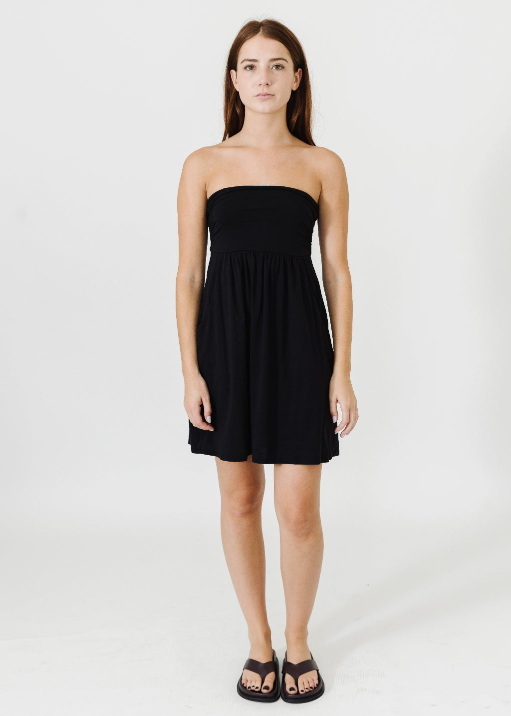 Velvet Barbi Dress in Black | Shop Tula