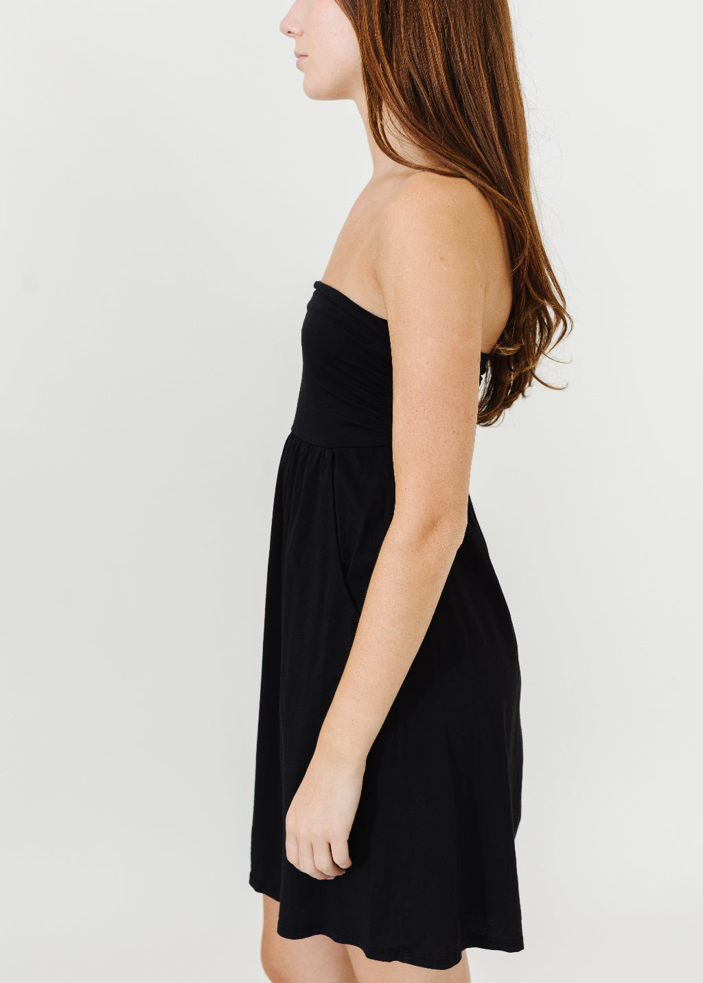 Velvet Barbi Dress in Black | Shop Tula