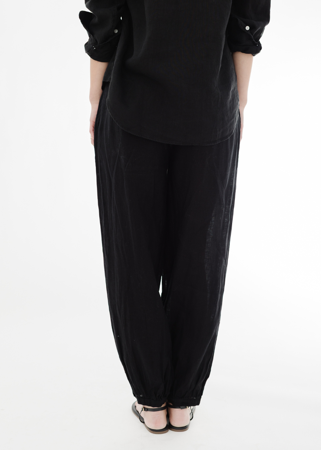 Velvet Camber Pants in Black | Shop Tula