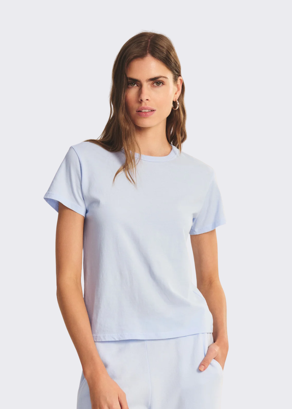 Velvet Ryland Tee in Ice Ice | Shop Tula