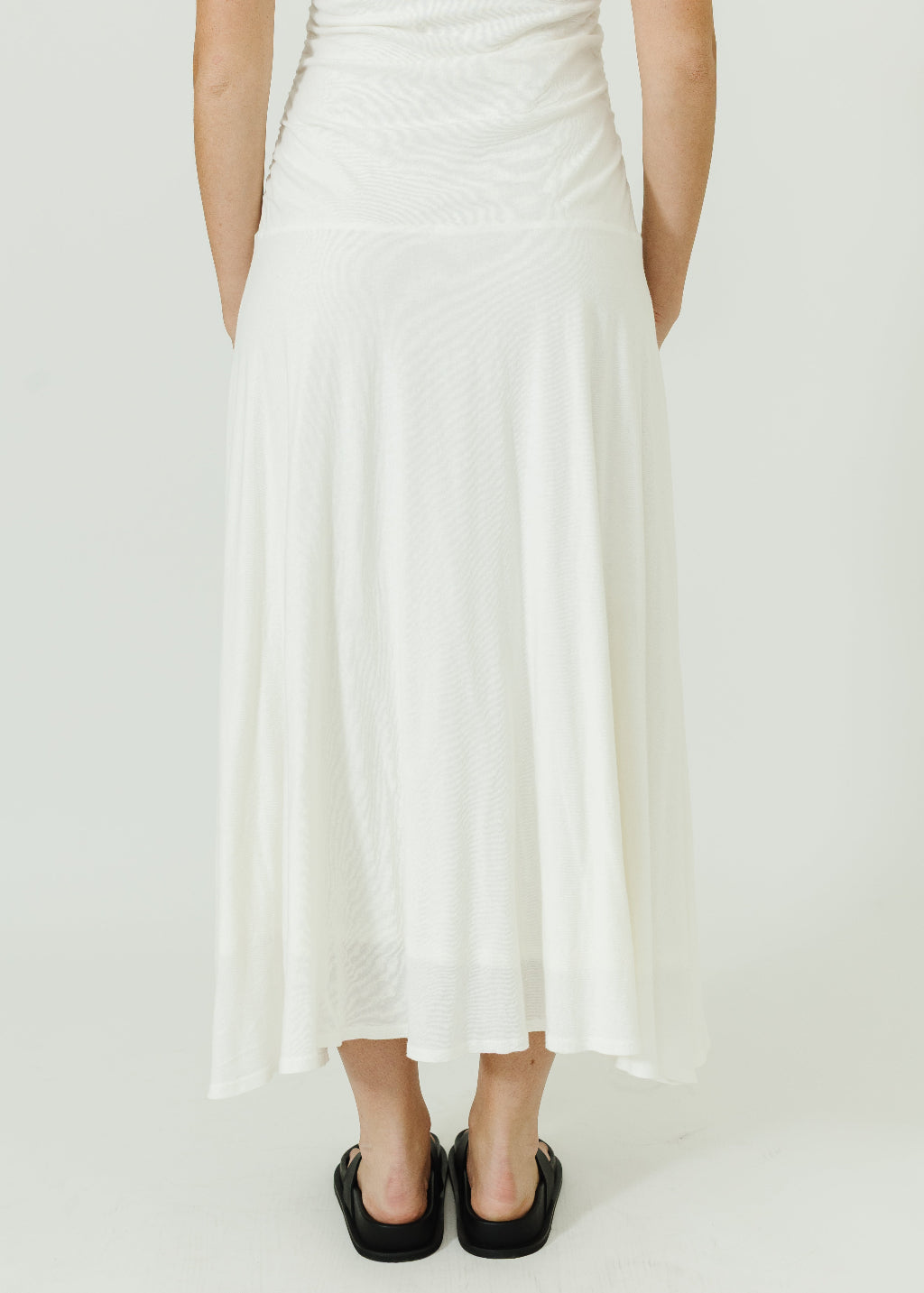Velvet Sonia Dress in Parchment | Shop Tula