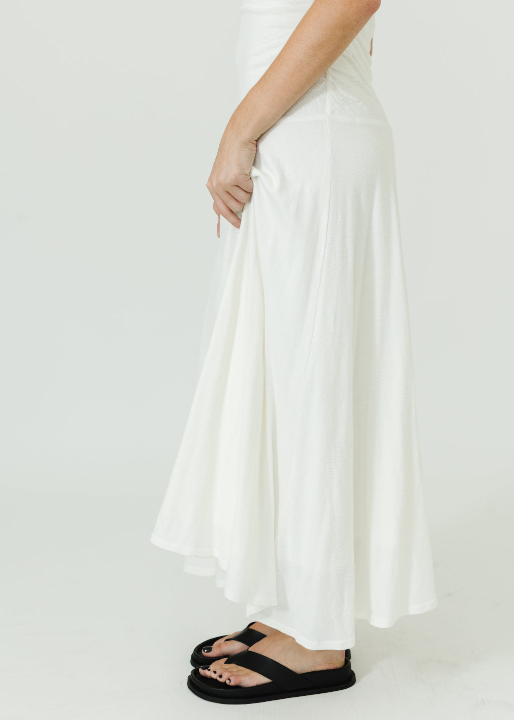 Velvet Sonia Dress in Parchment | Shop Tula