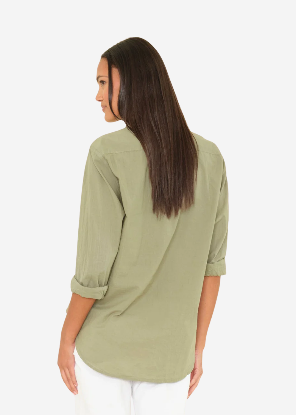 Xírena Beau Shirt in Dark Seagrass | Shop Tula