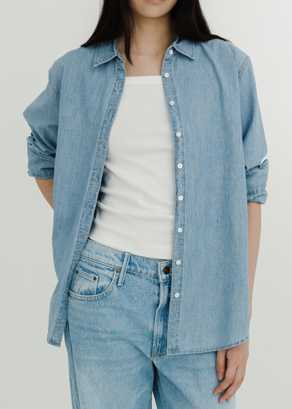 Xírena Beau Shirt in Slate Sky | Shop Tula