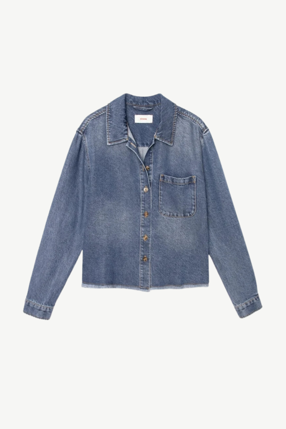Xírena Ben Shirt in Meridian Blue | Shop Tula