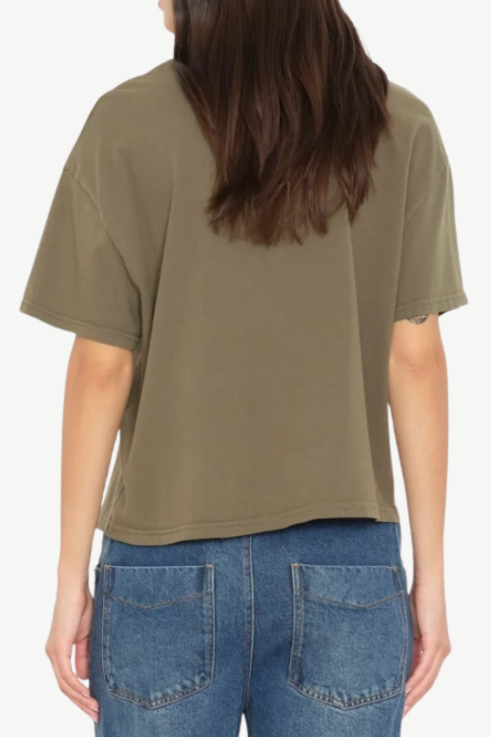 Xírena Carter Tee in Dusty Moss | Shop Tula