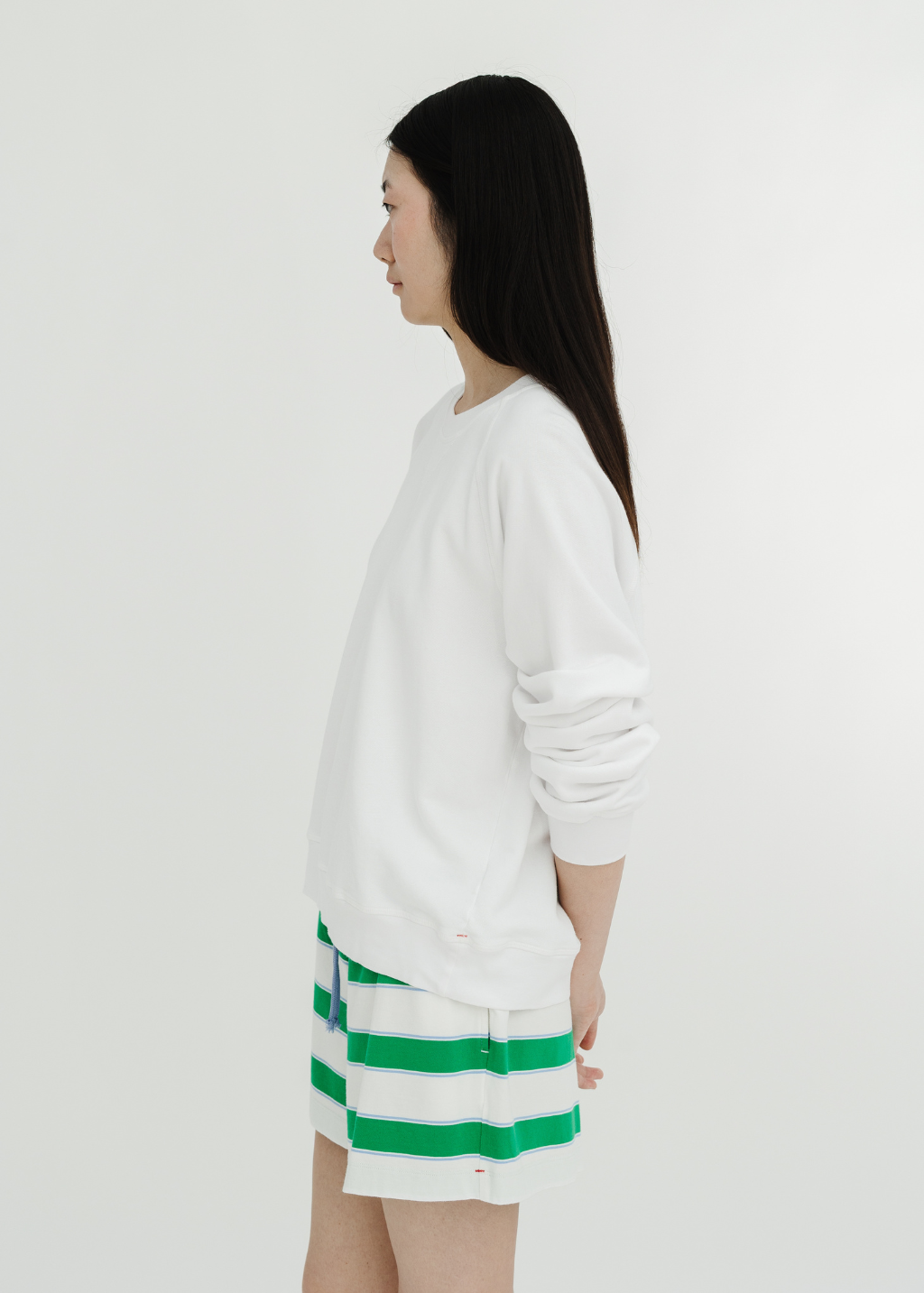 Xírena Marathon Sweatshirt in White | Shop Tula