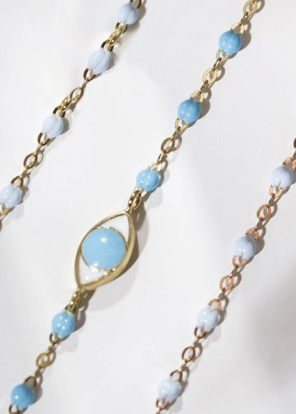 Gigi Clozeau Classic Gigi Bracelet in Baby Blue | Shop Tula