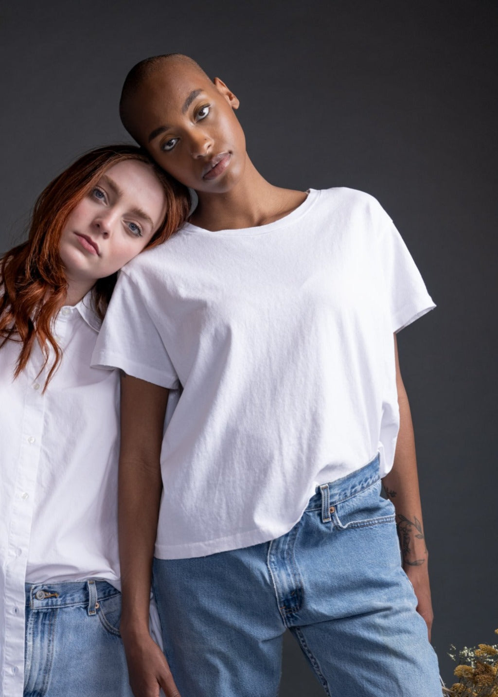 Nili Lotan Brady Tee in White| Tula's Online Boutique