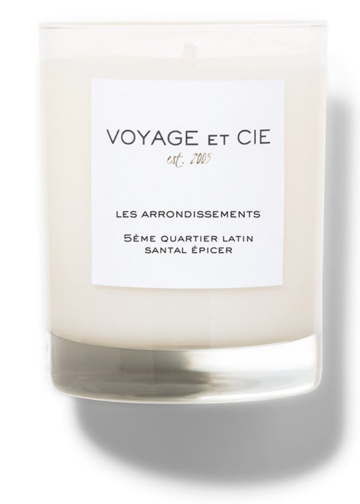 Voyage Et Cie 5ème Quartier Latin Candle | Tula's Online Boutique