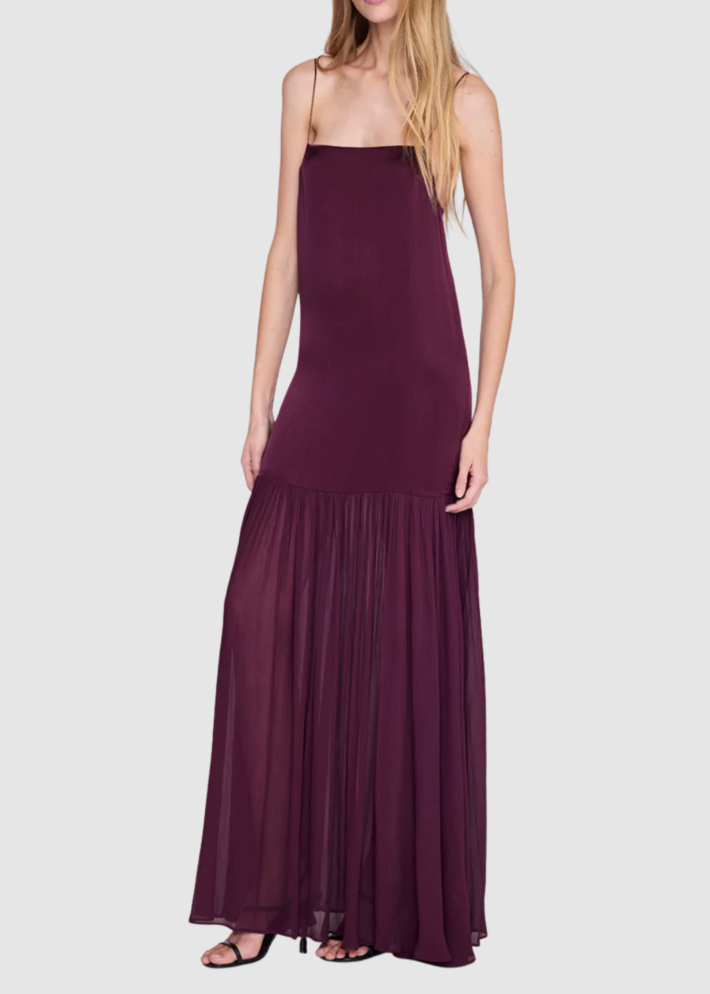 Anine Bing Clementine Dress In Fig | Shop Tula