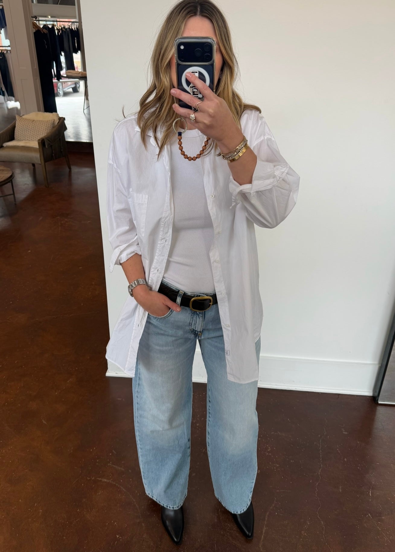 Styling The White Button Down - Look 2