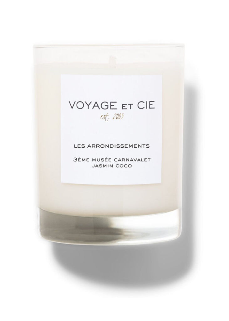 Voyage Et Cie Jasmin Coco Candle 14 oz | Tula Online Boutique 