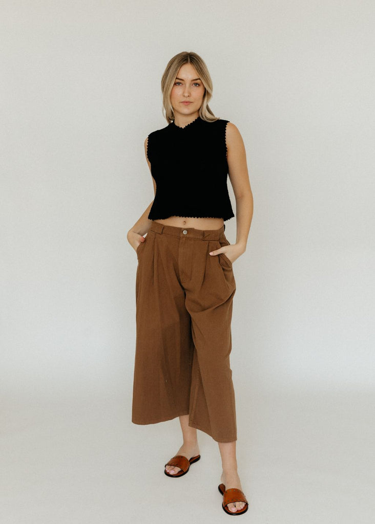 Rachel Comey Wolcott Pant in Brown | Tula's Online Boutique