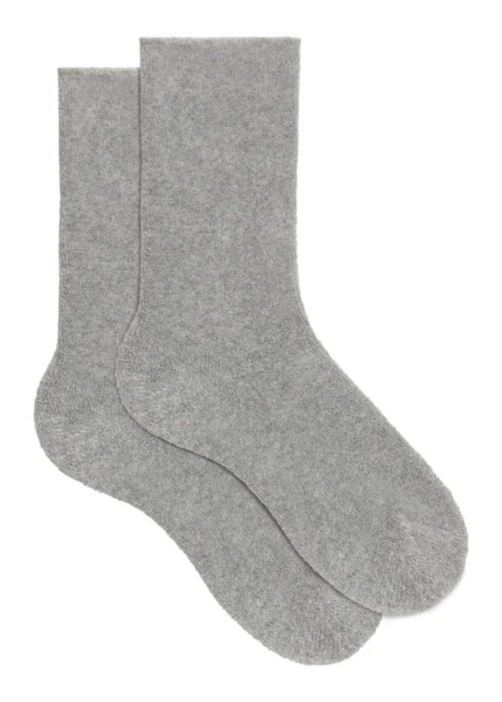 Éterne Lounge Socks in Heather Grey | Tula's Online Boutique