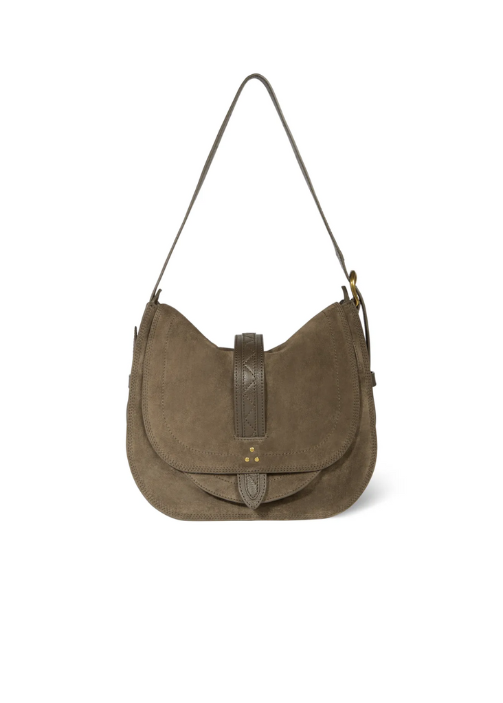 Jerome Dreyfuss Mario Bag in Savane Front | Tula's Online Boutique