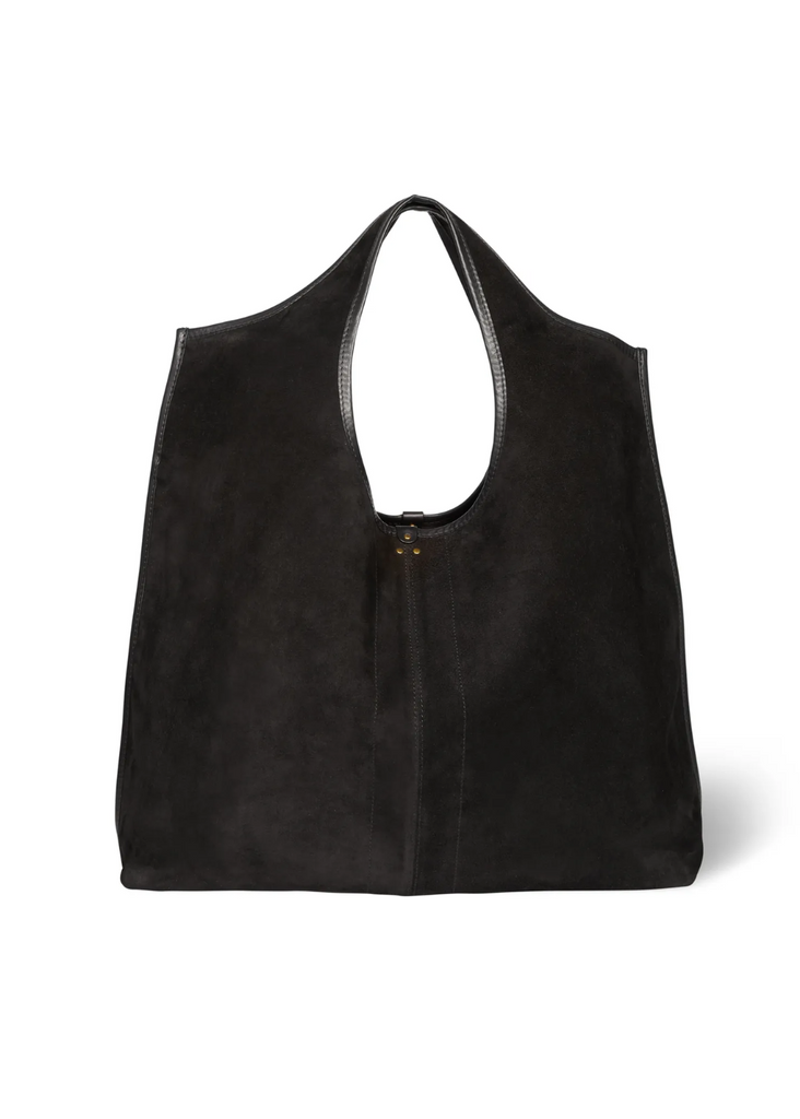 Jerome Dreyfuss Paco Bag in Noir Front | Tula's Online Boutique