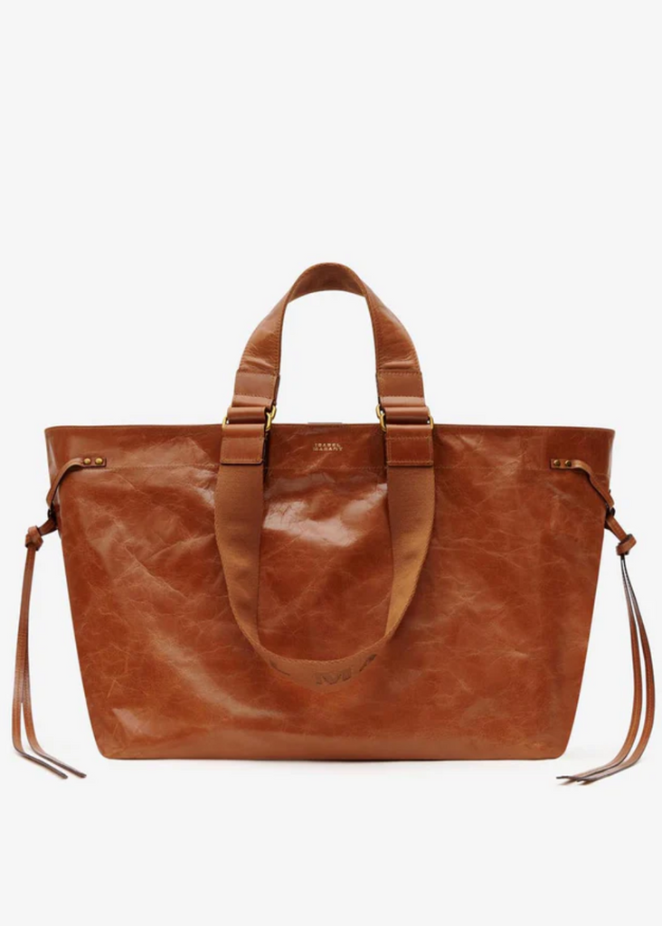 Isabel Marant Wardy Bag in Cognac Front | Tula's Online Boutique