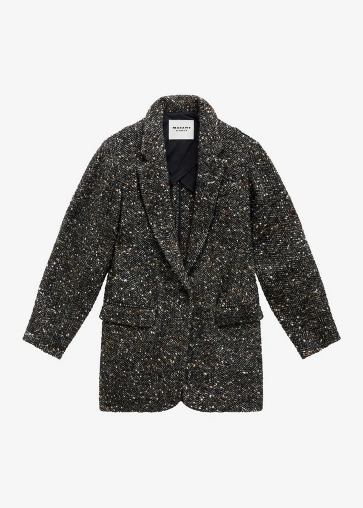 Isabel Marant Étoile Hayden Jacket Flatlay | Tula's Online Boutique 