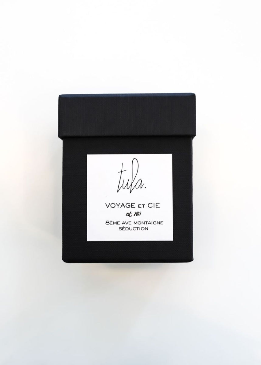 Voyage Et Cie Tula Label Seduction Candle | Shop Tula