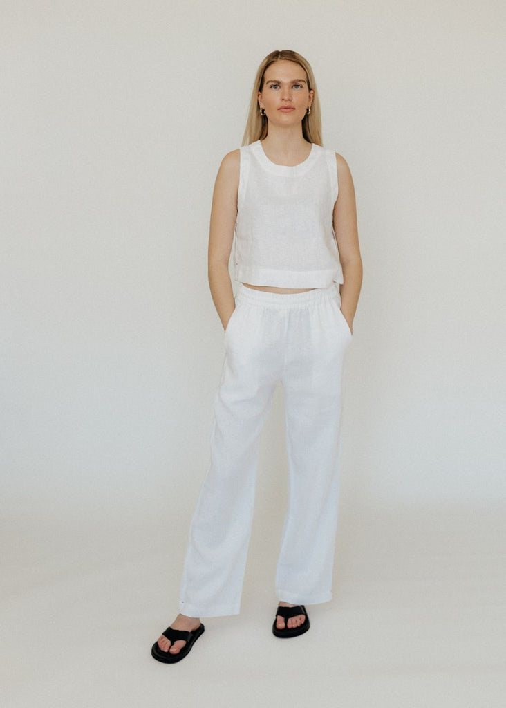 Xírena Robbie Top in White | Tula's Online Boutique